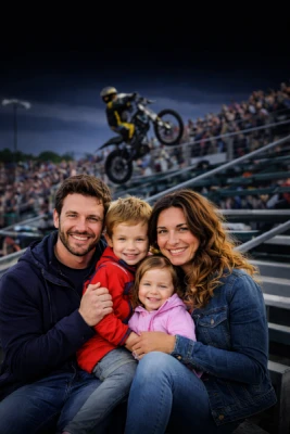 monster truck, cascadeurs, show mécanique, acrobaties moto