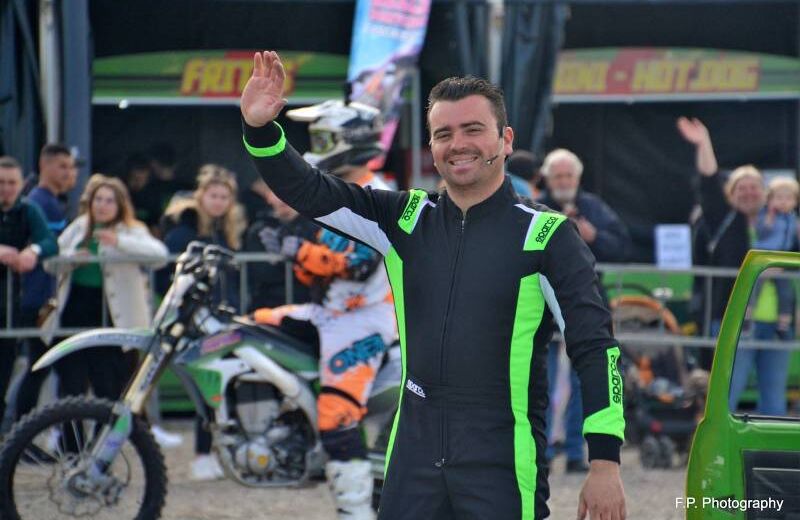 Dwan Danglade, cascadeur Monster Truck, Hells Drivers famille, pilote Monster Truck France, cascadeur automobile spectacle