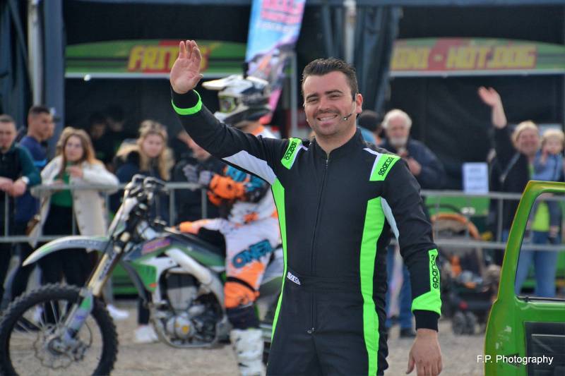 Dwan Danglade, cascadeur Monster Truck, Hells Drivers famille, pilote Monster Truck France, cascadeur automobile spectacle